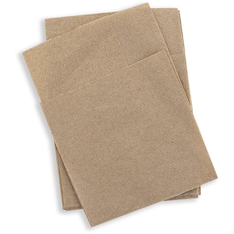 Alfresco 1 Ply FSC Compact Dispenser Napkin 215 x 180mm - Brown, Pack of 500