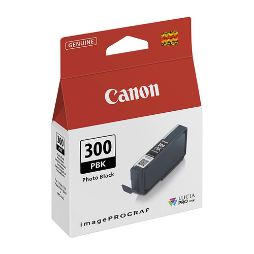Canon PFI300 Original Photo Black Ink Tank