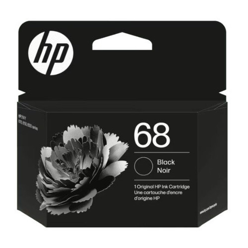 HP #68 Original Black Ink Cartridge (7FP21TA)