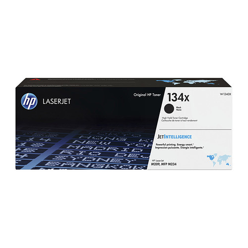 HP #134X Original Black Toner Cartridge (W1340X)