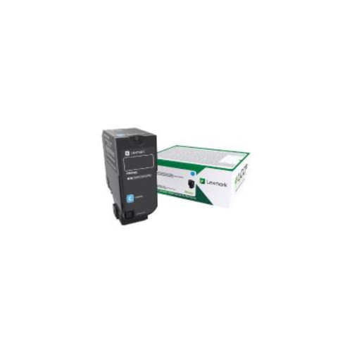 Lexmark 84C6HC0 High Yield Cyan Toner Cartridge