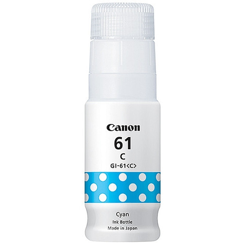 Canon GI61 Cyan Ink Bottle To Suit Mega Tank G3670