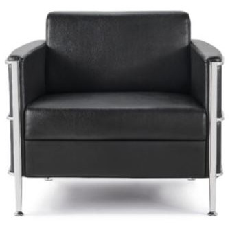 Eclipse 1 Seater Lounge Black
