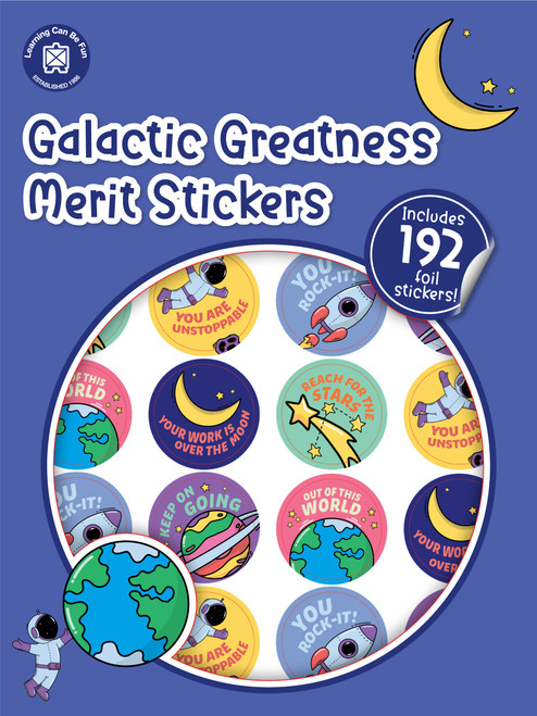Galactic Greatness Merit Sticker Book