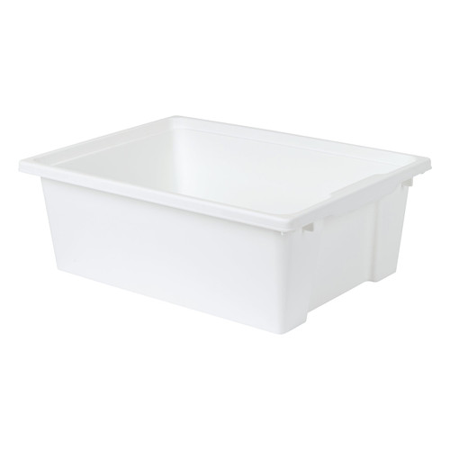 Medium Tote Tray - White
