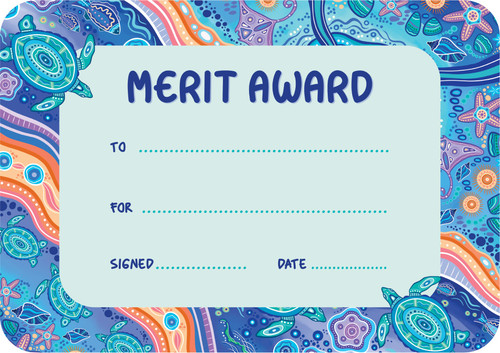 Ocean Country Merit Award Certificates