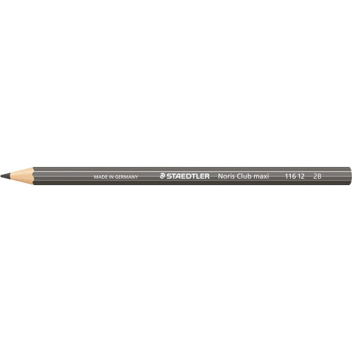 NORIS CLUB MAXI LEARNER PENCIL Graphite 2B 116 12-2B