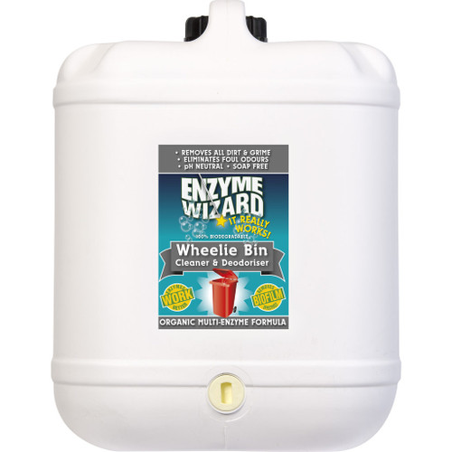 Enzyme Wizard Wheelie Bin Cleaner and Deodoriser - 20L, Each