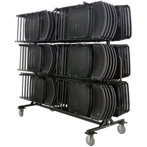Folding Chair Mobile Wall Cart, Each