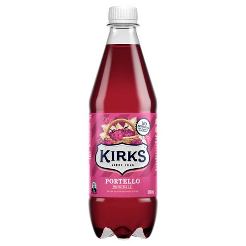 KIRKS PORTELLO 600ML *** Short Dated: 27-Jul-2026***
