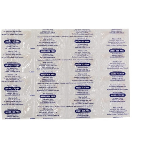 Medi- Mini Ice 32 cell sheet Pack of 10 sheets 3-ply