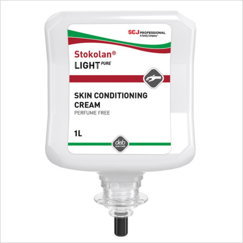 DEB STOKOLAN Light PURE Skin Conditioning Cream 1L, Each