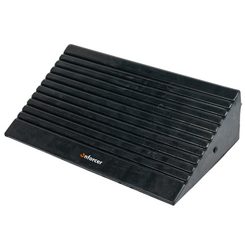 Kerb Ramp Rubber Black  - 150mm High