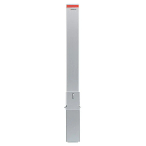 Bollard Square Removable Padlock 120mm In-Ground Galvanised