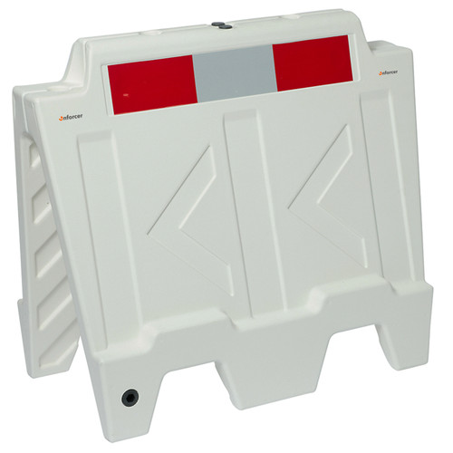 Stackable Water Barrier-White
