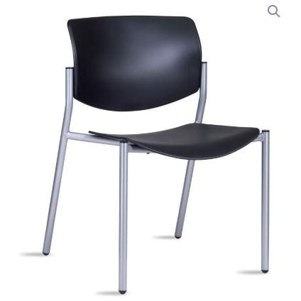 Multi Heavy Duty Visitor Chair (Stackable) 546mm (W) × 635mm (D) × 838mm (H)