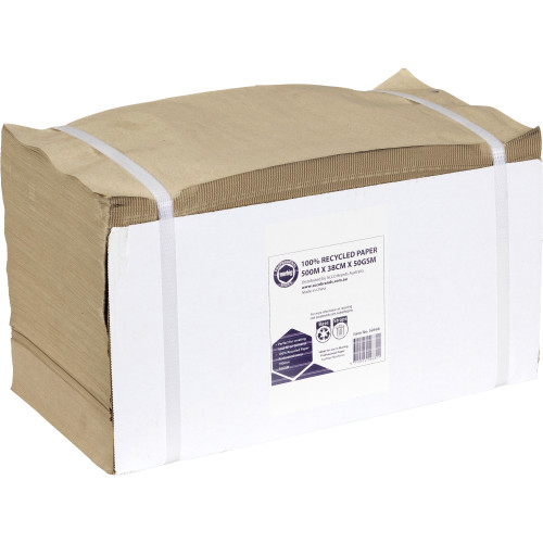MARBIG PROFESSIONAL KRAFT PAPER ROLL 100% RECYCLED 38CMX500M 50GSM
