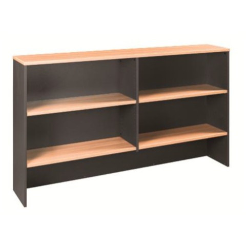 OVERHEAD HUTCH 1200(W) X 325(D) X 1080(H) BEECH IRONSTONE