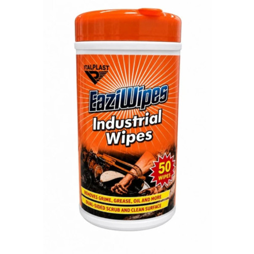 Italplast EaziWipes Industrial Wipes, Pack of 50