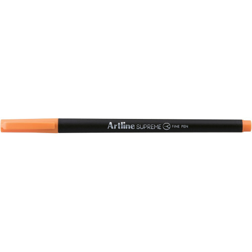 ARTLINE SUPREME FINELINER PENS 0.4mm Pastel Orange Pack of 12