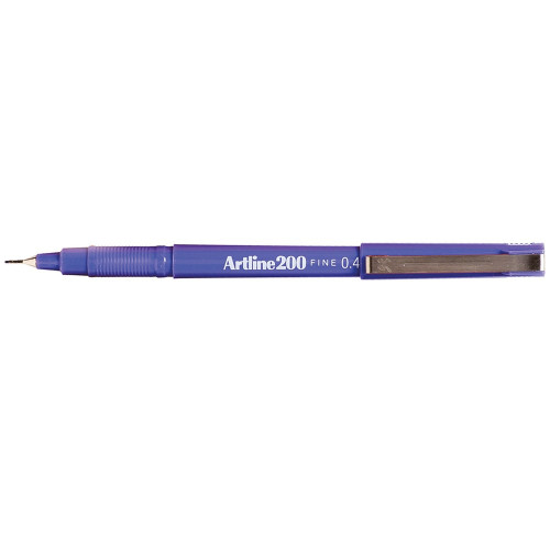 ARTLINE 200 FINELINER PENS 04mm Purple 120006
