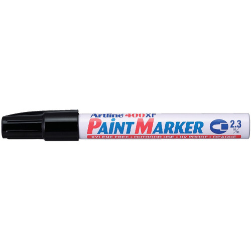ARTLINE 400 PAINT MARKERS 2.3mm Bullet Black Pack of 15