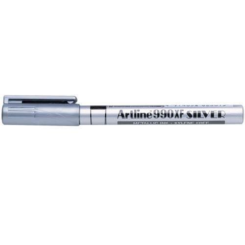 ARTLINE 990XF METALLIC MARKERS Silver