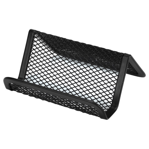 ESSELTE MESH B/CARD HOLDER Black