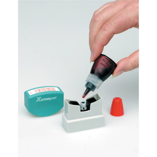 XSTAMPER REFILL INK - 10CC (10ML) Red 5-0102