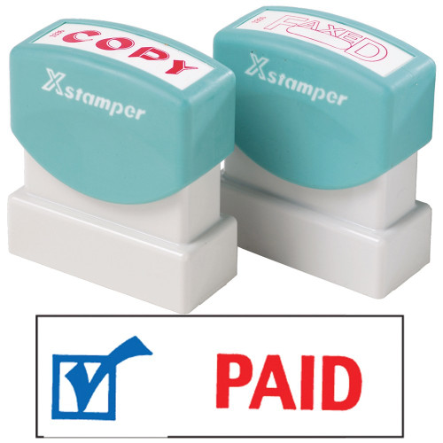 XSTAMPER - 2 COLOUR WITH ICON 2024 Paid