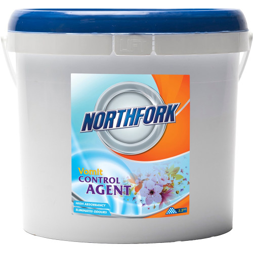 NORTHFORK VOMIT CONTROL 3.5Kg Spill Kit - Absorbs vomit & other liquid spills