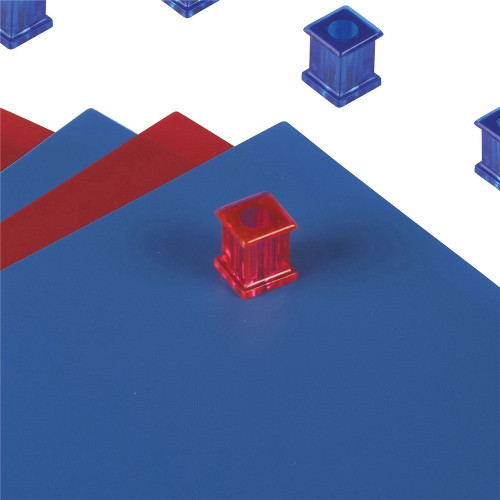 QUARTET EXTRA STRONG MAGNETS Squares Pink + Blue Pk10 ** ETA 22/10/2026 **
