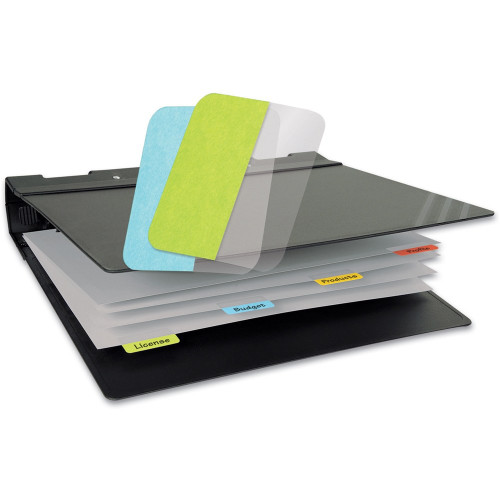 3L Multi Index Tabs, Permanent, 12 x 40mm, Assorted, Pack of 48 tabs (10512)
