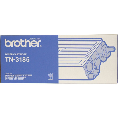 BROTHER TN-3185 ORIGINAL BLACK TONER CARTRIDGE 7K Suits HL5240 / 5250DN / 5270DN / MFC8460N / 8860