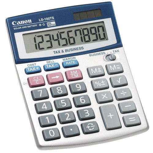 CANON LS100TS DESKTOP CALCULATOR Desktop H135xW103x32mm