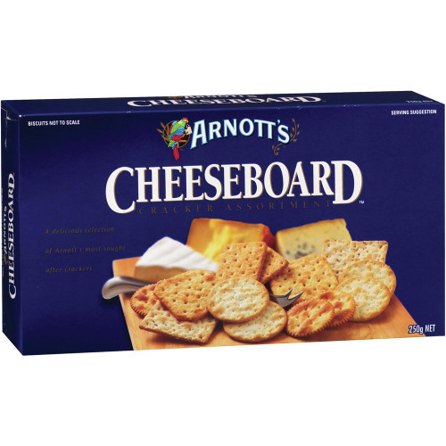 ARNOTT'S BISCUITS Cheese Board 250gm