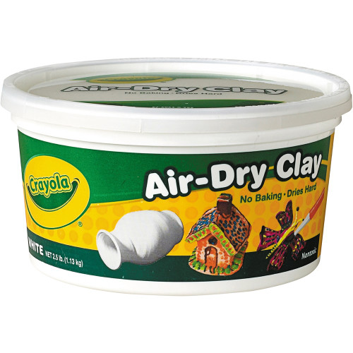 Crayola Air Dry Clay White 1.13kg Pack of 12
