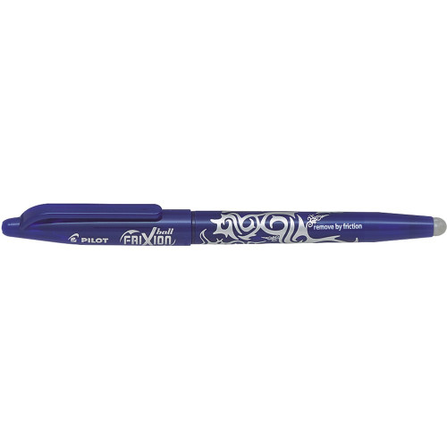 PILOT FRIXION BALL GEL PEN Erasable Fine 07mm Blue 622702