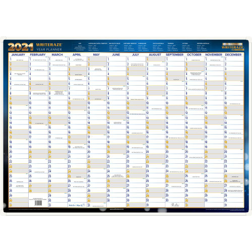 COLLINS 500 x 700 WRITERAZE YEAR PLANNER 10600 (2024)