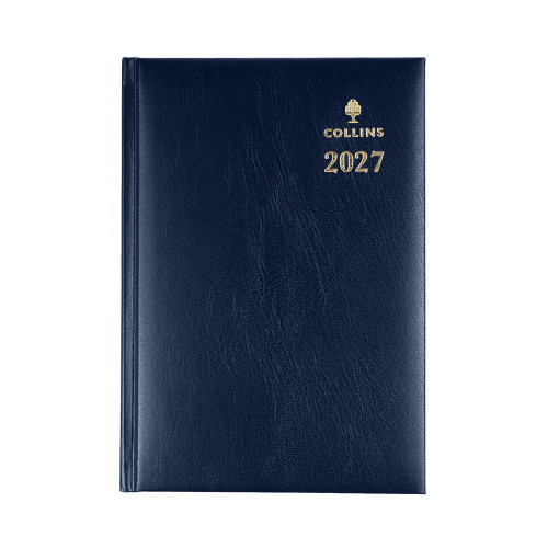 COLLINS STERLING SERIES DIARIES #184 A5 1 Day To Page 1Hr Appoint. 7am-8pm Black (Pre-Order Now for 2027) ** ETA 30/9/2026 **