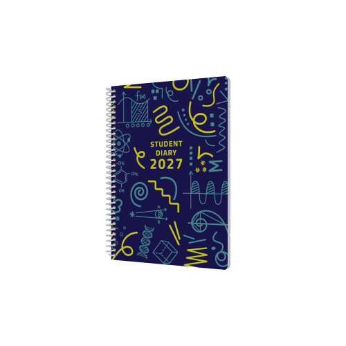 Collins Student Diary Week To View A5 Spiral Bound SC37SP (Pre-Order Now for 2027) ** ETA 30/9/2026 **