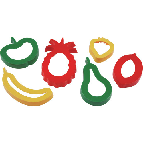 EC COOKIE CUTTERS Fruit Set6