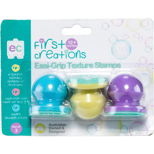 EASI-GRIP TEXTURE STAMPS SET OF 3
