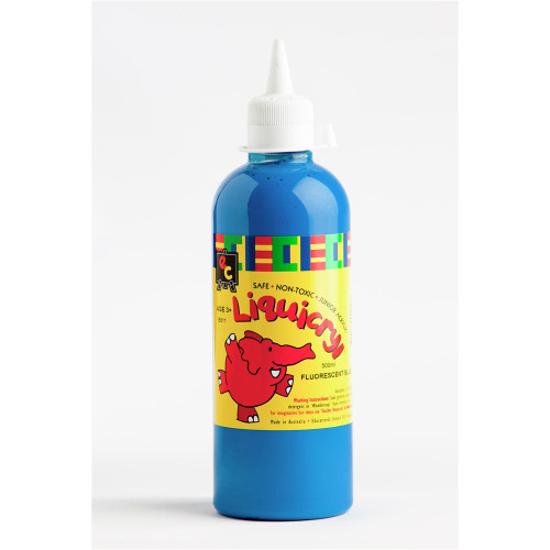 EC LIQUICRYL PAINT 500ml Fluorescent Blue