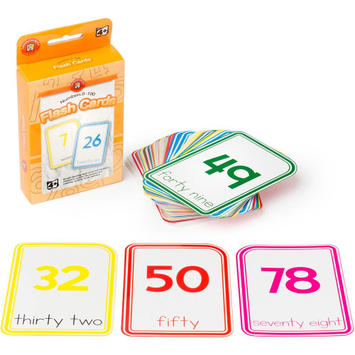 EDVANTAGE FLASHCARDS Numbers 0-100