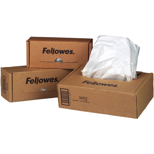 FELLOWES SHREDDER WASTEBAGS Fits Automax 500C & 300C Roll 50