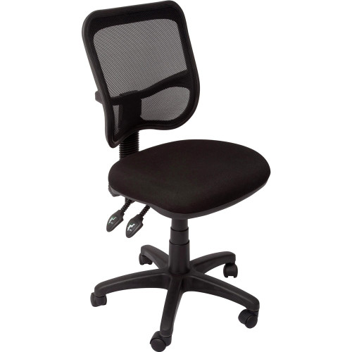 FURNX MESH TYPIST CHAIR Medium Back Black