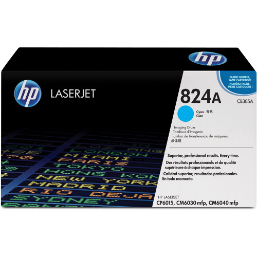 HP 824A CYAN LASERJET IMAGE DRUM (CB385A) 35K Suits CP6015 / CM6040MFP