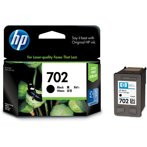 HP 702 BLACK ORIGINAL INK CARTRIDGE (CC660AA) Suits OfficeJet 3508 / 3680