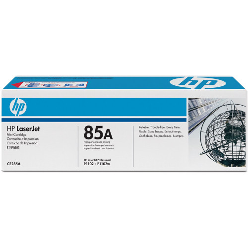 HP 85A BLACK ORIGINAL LASERJET TONER CARTRIDGE 1.6K (CE285A) Suits P1102/P1102W